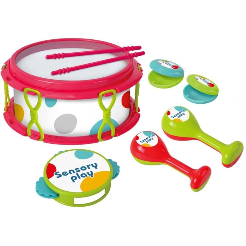 Luna Σετ Κρουστά Μουσικά Όργανα 8 Τεμ.