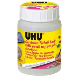 Κόλλα UHU Glue Varnish 150 Ml