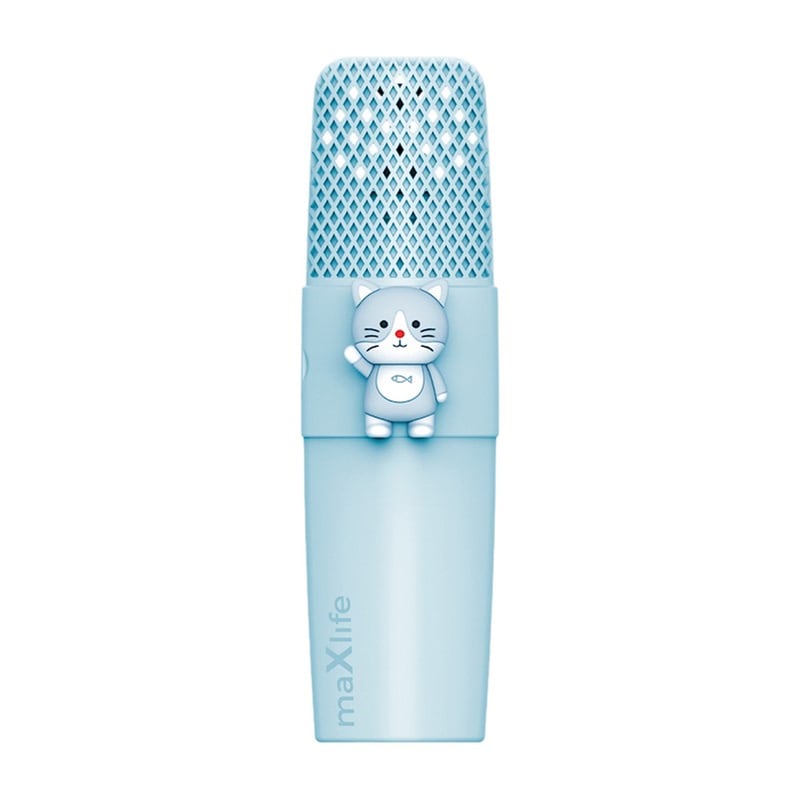 MAXLIFE Μικρόφωνο Karaoke Maxlife Mxbm-500 Bluetooth με Ηχείο - Μπλε