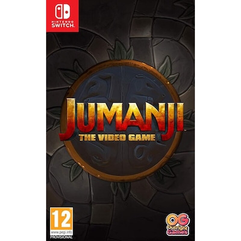 Nintendo Switch Game – Jumanji The Video Game + Travel Case Bundle