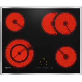 Εντοιχιζόμενη Κεραμική Εστία MIELE KM 6521 FR 61.4 cm Μαύρο