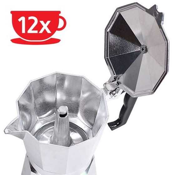 HAEGER CP-12A.005A Ασημί  Μπρίκι Espresso χειρός image 2