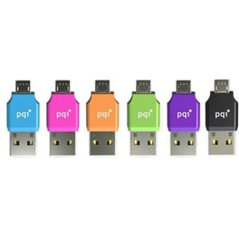 Αντάπτορας PQI USB σε Micro USB Connect 203 0015R014J Μωβ