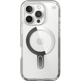 Θήκη Apple iPhone 16 Pro - Speck Presidio ClickLock - Clear/Chrome