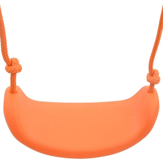 VidaXL Σετ Κούνιας 3 Θέσεων από Ατσάλι & Πλαστικό - Μπλε/ Πράσινο/ Πορτοκαλί image 3