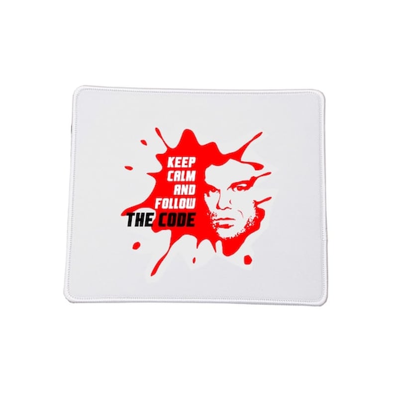 OEM Mousepad Dexter Tv Series No3 Βάση Για Το Ποντίκι Ορθογώνιο 23x20cm Ποιοτικού Υλικού Αντοχής