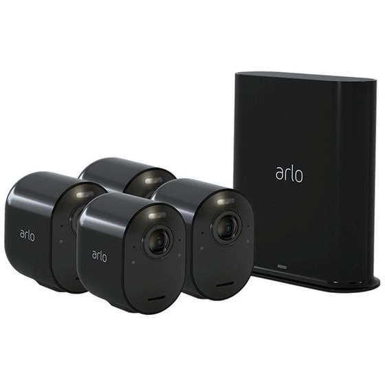 Ασύρματη IP Camera Arlo Ultra 2 4K UHD Αδιάβροχη Μπαταρίας (4 Τμχ) image 0