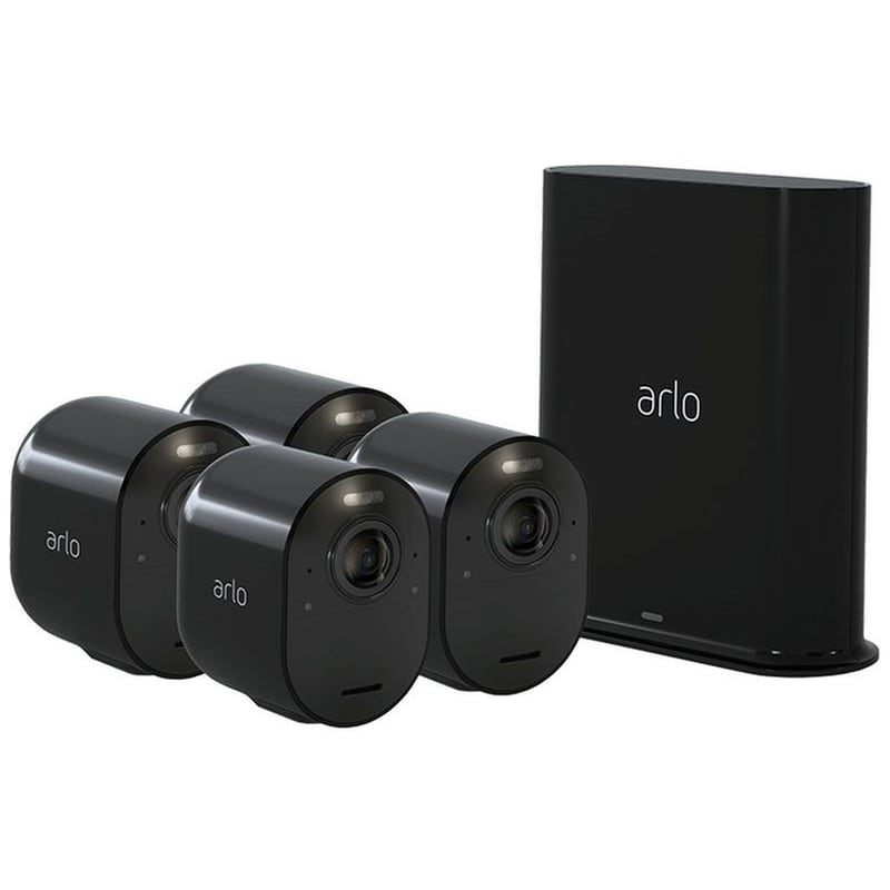 ARLO Ασύρματη IP Camera Arlo Ultra 2 4K UHD Αδιάβροχη Μπαταρίας (4 Τμχ)