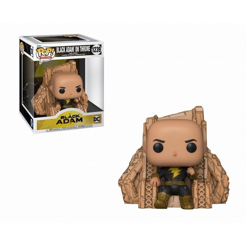 FUNKO Funko Pop! Deluxe - Black Adam - Black Adam On Throne #1239