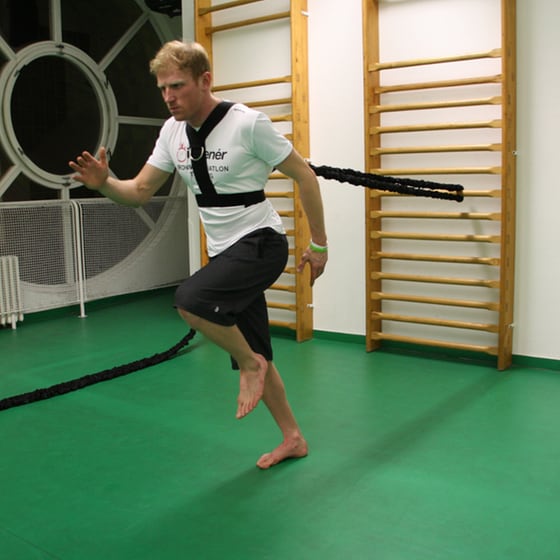 Λάστιχο Αντίστασης InSportline INS-7342 Εκπαίδευσης 300x1.3 cm Μέτριο - Μαύρο image 2