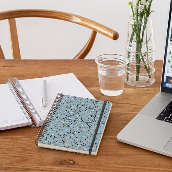 Ατζέντα Miquelrius 2023 Εβδομαδιαίο 12M A5 - Σπιράλ Spots image 6