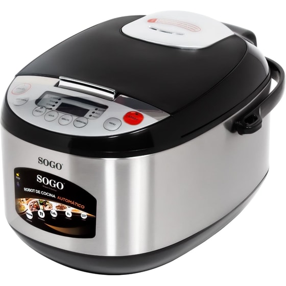 Πολυμάγειρας SOGO OLL-SS-10785 900 W 5 L Ασημί image 2