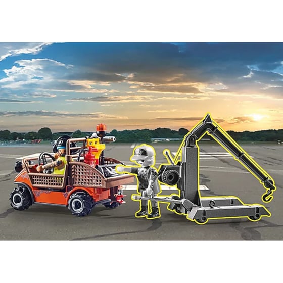 PLAYMOBIL® Air Stunt Show Κινητή μονάδα επισκευών (70835) image 3