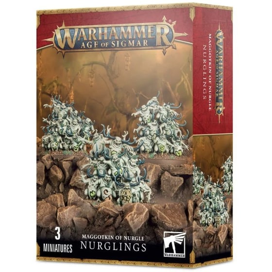 Maggotkin Of Nurgle: Nurglings Warhammer: Age of Sigmar GAMES WORKSHOP image 0