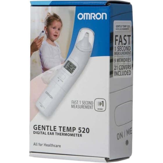 Ψηφιακό Θερμόμετρο Αυτιού OMRON GENTLE TEMP 520 Κατάλληλο για Παιδιά - Λευκό image 4