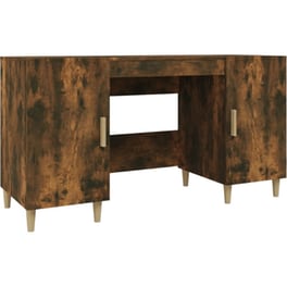 Γραφείο VidaXL από Επεξεργασμένο Ξύλο 140x50x75 cm - Καπνιστή Δρυς