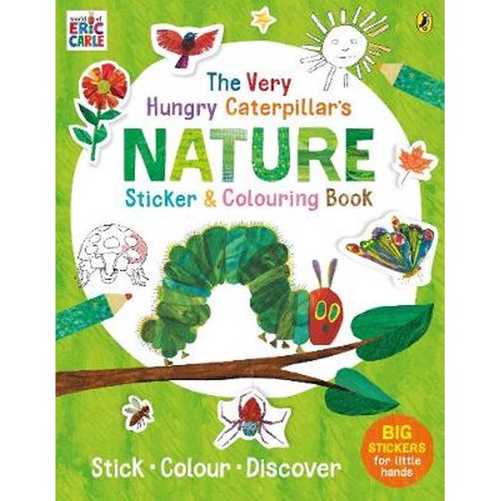 Very Hungry Caterpillar's Nature Sticker and Colouring Book image 0