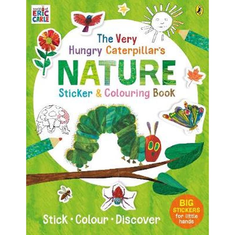 Very Hungry Caterpillars Nature Sticker and Colouring Book