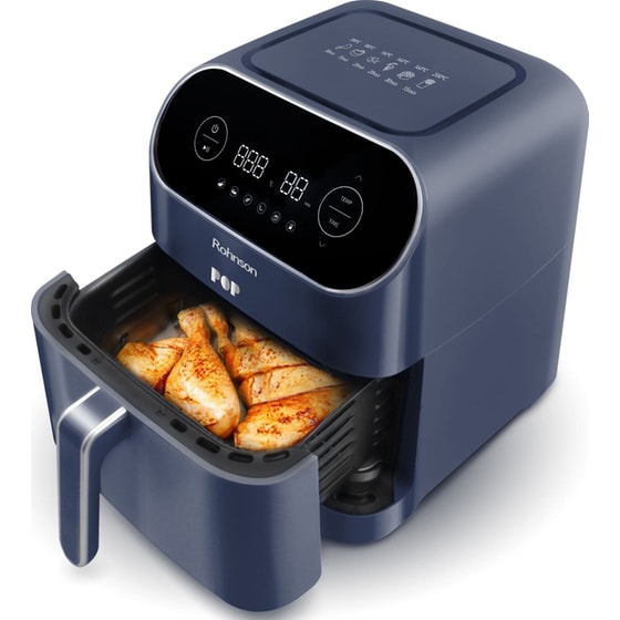 ROHNSON R-2859B Pop με Αποσπώμενο Κάδο 1800 W 7 L Μπλε Φριτέζα Αέρος image 1
