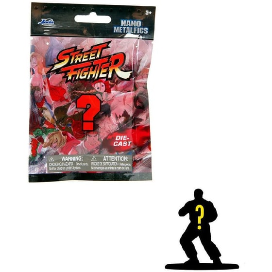 Μεταλλικό Φιγουρίνι Street Fighter Blind Box (4cm) image 1