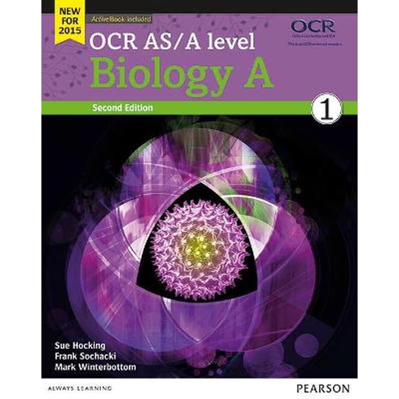 OCR AS/A level Biology A Student Book 1 + ActiveBook