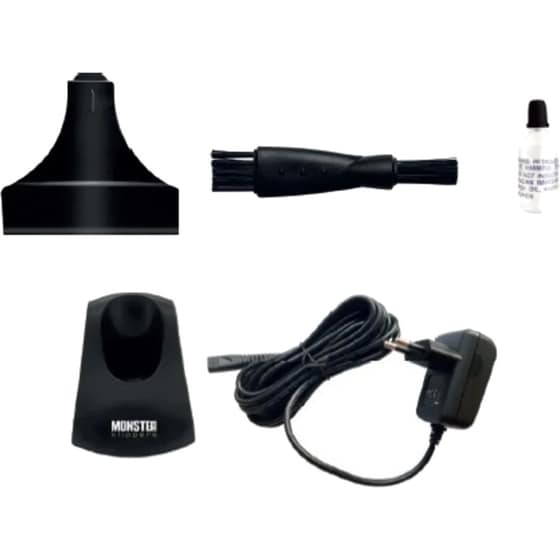 Επαγγελματική Κουρευτική Μηχανή MONSTER Monsterclipper Hybrid Blade με 7 Χτενάκια Επαναφορτιζόμενη image 6