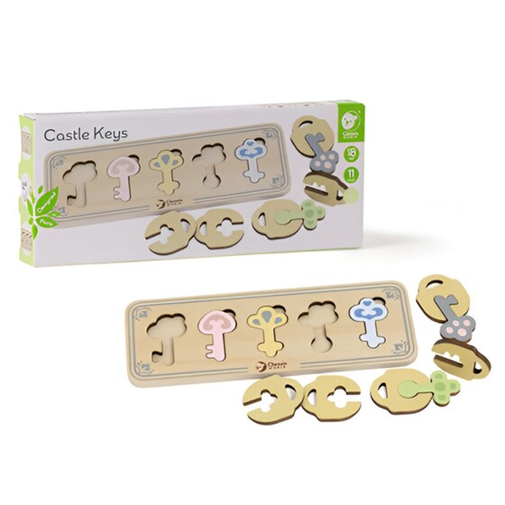 Ξύλινο Παιχνίδι CLASSIC WORLD Castle Keys image 0