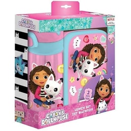 Σετ Φαγητού Αλουμινίου Gabby's Dollhouse 800 ml/500 ml