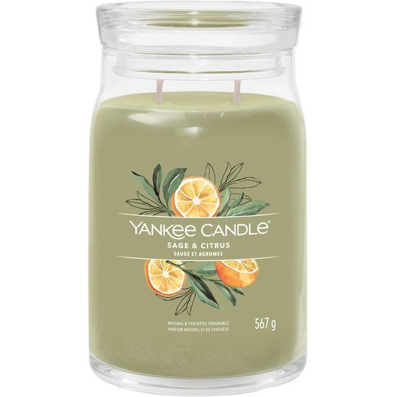 Κερί Yankee Candle Signature Large Jar Sage & Citrus image 0