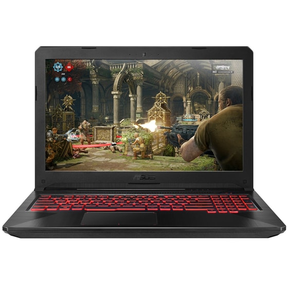 Laptop Asus 15.6" ( i7-8750H /8GB/1TB HDD & 128GB SSD/GTX 1050 Ti 4GB) FX504GE-E4062T image 0