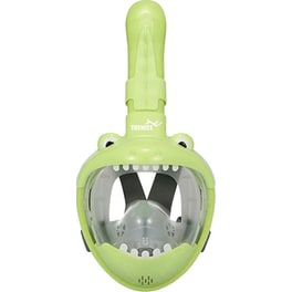 Παιδική Μάσκα Θαλάσσης Thenice Kf-2 Κροκοδειλάκι Full Face Snorkel Mask XS/S - Λαχανί