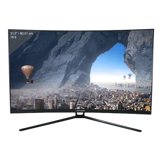 LC-Power LC-M32-QHD-144-C-V2 Curved Gaming Monitor 31.5" QHD 2560x1440 VA 144Hz image 0