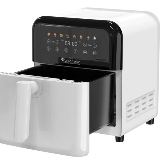 TURBOTRONIC TT-AF190 με Αποσπώμενο Κάδο 1600 W 6 L Λευκό Φριτέζα Αέρος image 1