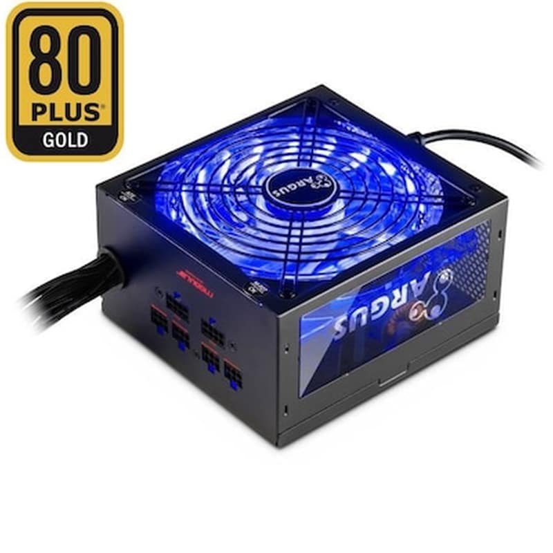 INTER-TECH Τροφοδοτικό Υπολογιστή Inter-Tech Argus RGB-650W 80+ Gold - Μαύρο