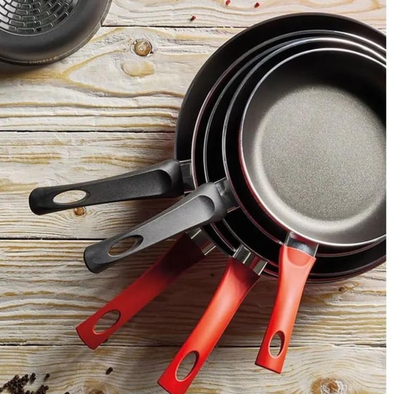 PYRAMIS Olympia 015630602 30 cm Αντικολλητικό Τηγάνι Γκρί image 1