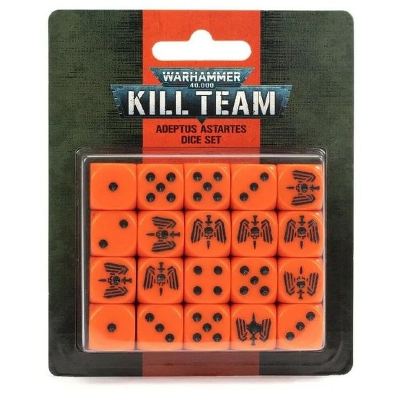 GAMES WORKSHOP Warhammer 40000: Kill Team - Adeptus Astartes Dice Pack