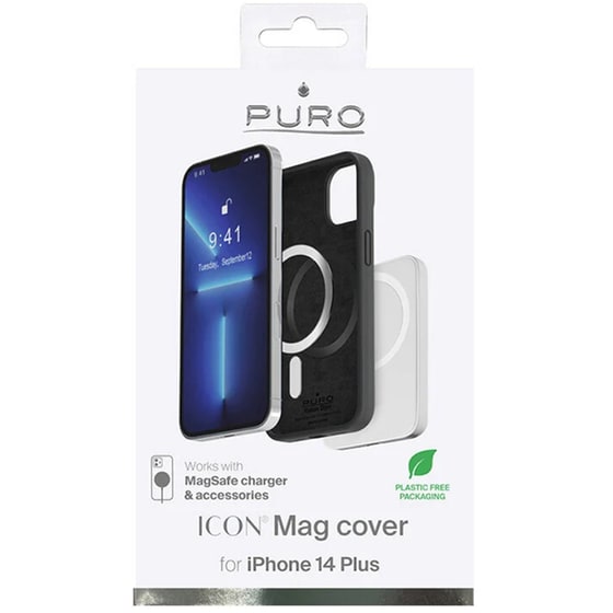 Θήκη Apple iPhone 14 Plus - Puro Icon Mag Cover - Μαύρο image 2