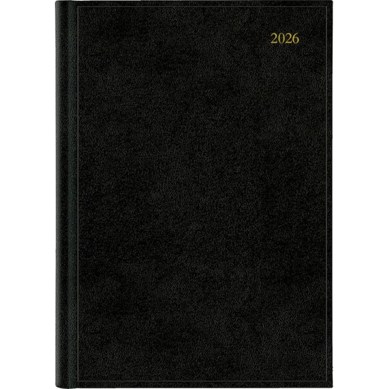 Ημερολόγιο Ημερήσιο 2026 Θεοφύλακτος 12M ParosGold Μαύρο image 0