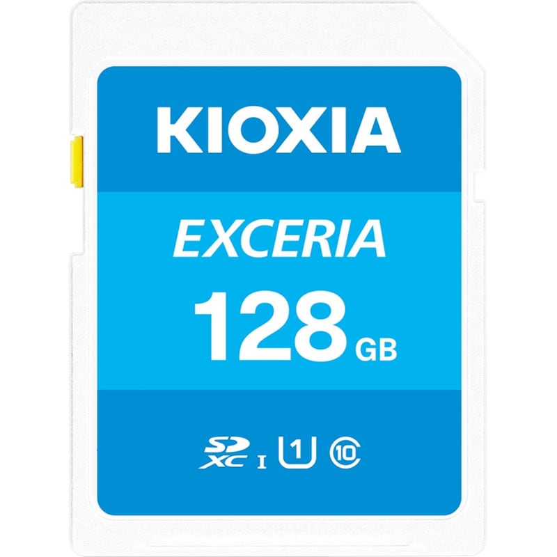 Kioxia Exceria SDXC 128GB Class 10 U1 UHS-I