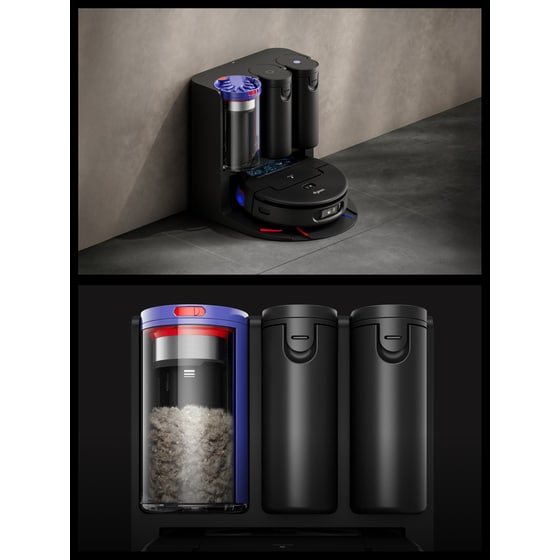 DYSON SPOT+SCRUB AI RB05-A για Σκούπισμα και Σφουγγάρισμα Μαύρο Σκούπα Ρομπότ image 10