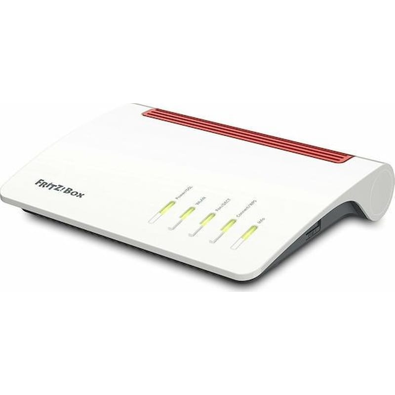 AVM Box FRITZ! 7510 VDSL2 Ασύρματο Modem Router Wi-Fi 6 - Λευκό