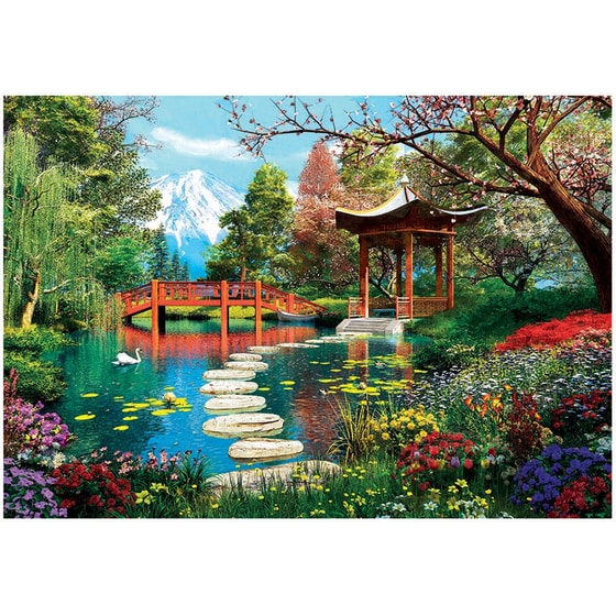 Παζλ Clementoni High Quality Collection Κάστρο Χιμέτζι την Άνοιξη (1000 Κομμάτια) image 1