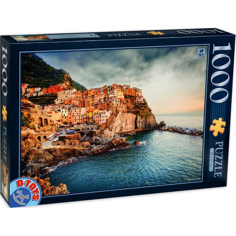 D-TOYS Παζλ D-toys Manarola Italy (1000 Κομμάτια)