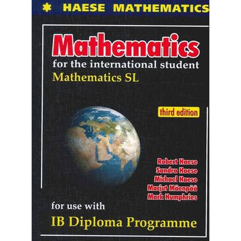 Mathematics SL 3rd Edition
