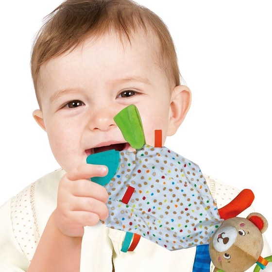 Baby Clementoni Κουδουνίστρα Μαλακό Αρκουδάκι image 3