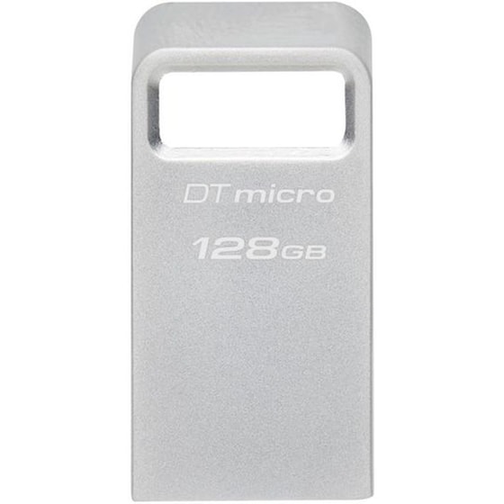 Kingston DataTraveler Micro 128GB USB 3.2 - Ασημί image 0