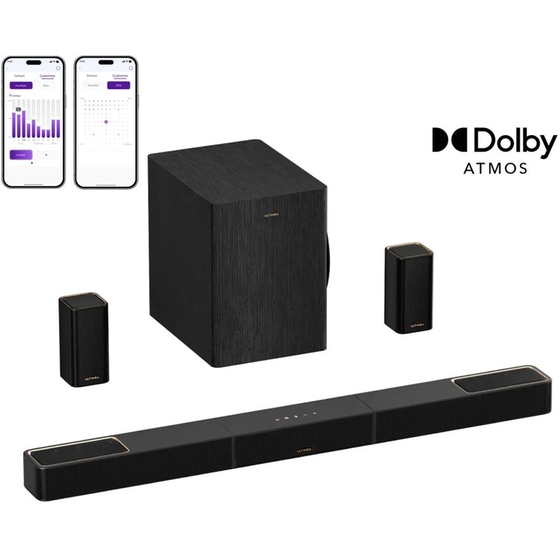 Soundbar Ultimea Skywave X60 840W 7.1.4 - Black image 1