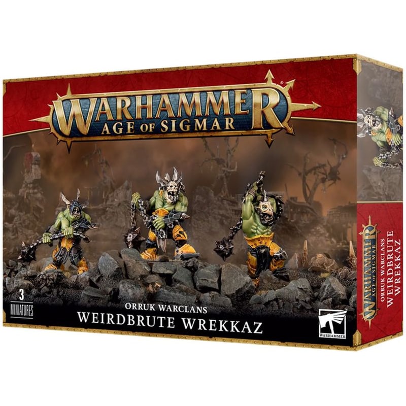 Orruk Warclans: Weirdbrute Wrekkaz Warhammer: Age of Sigmar GAMES WORKSHOP