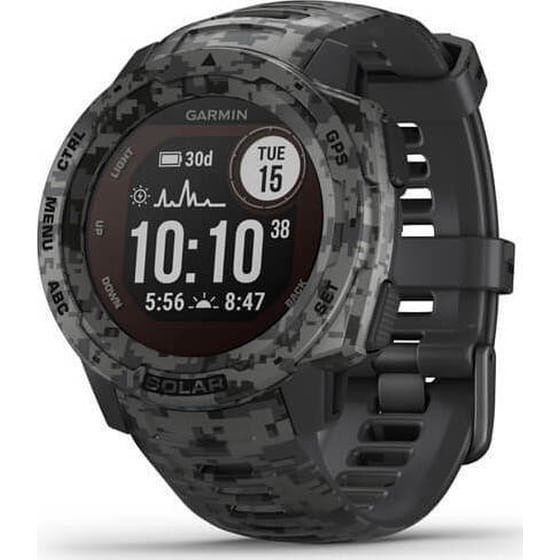 Smartwatch Garmin Instinct Solar 45mm - Graphite Camo image 1
