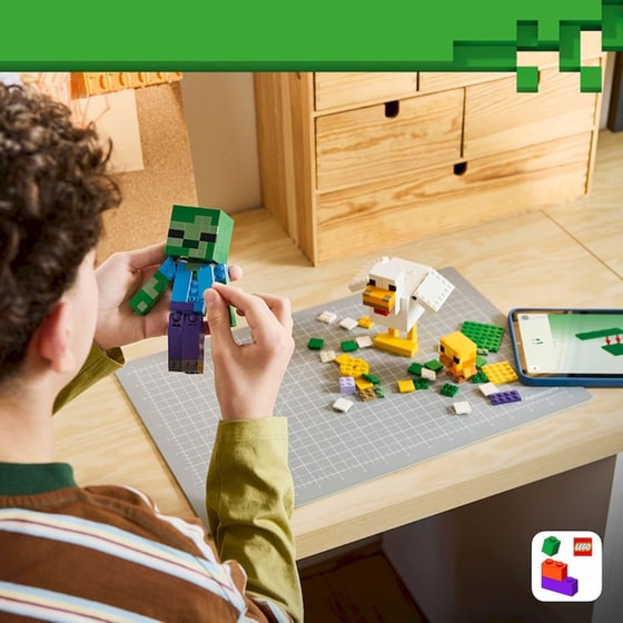 LEGO® Minecraft® Αναβάτης Κοτόπουλου (21582) image 12